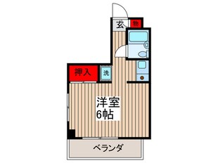 清和ハイツの物件間取画像